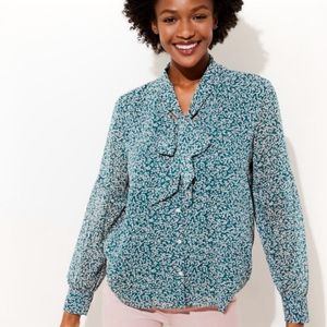 LOFT • Garden Floral Blouse